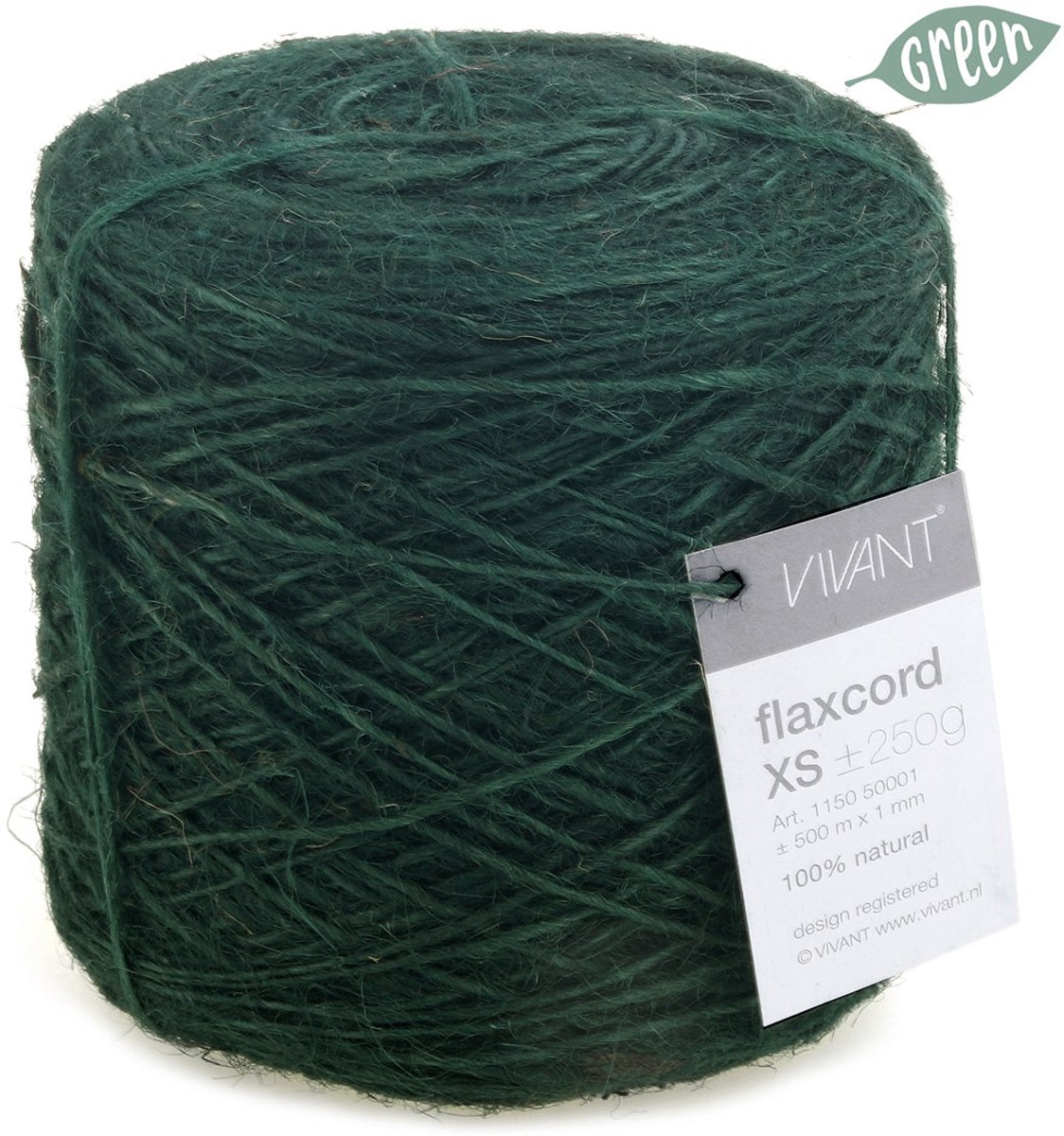 Dun jute touw donkergroen voor creatieve projecten en decoratie | jute koord